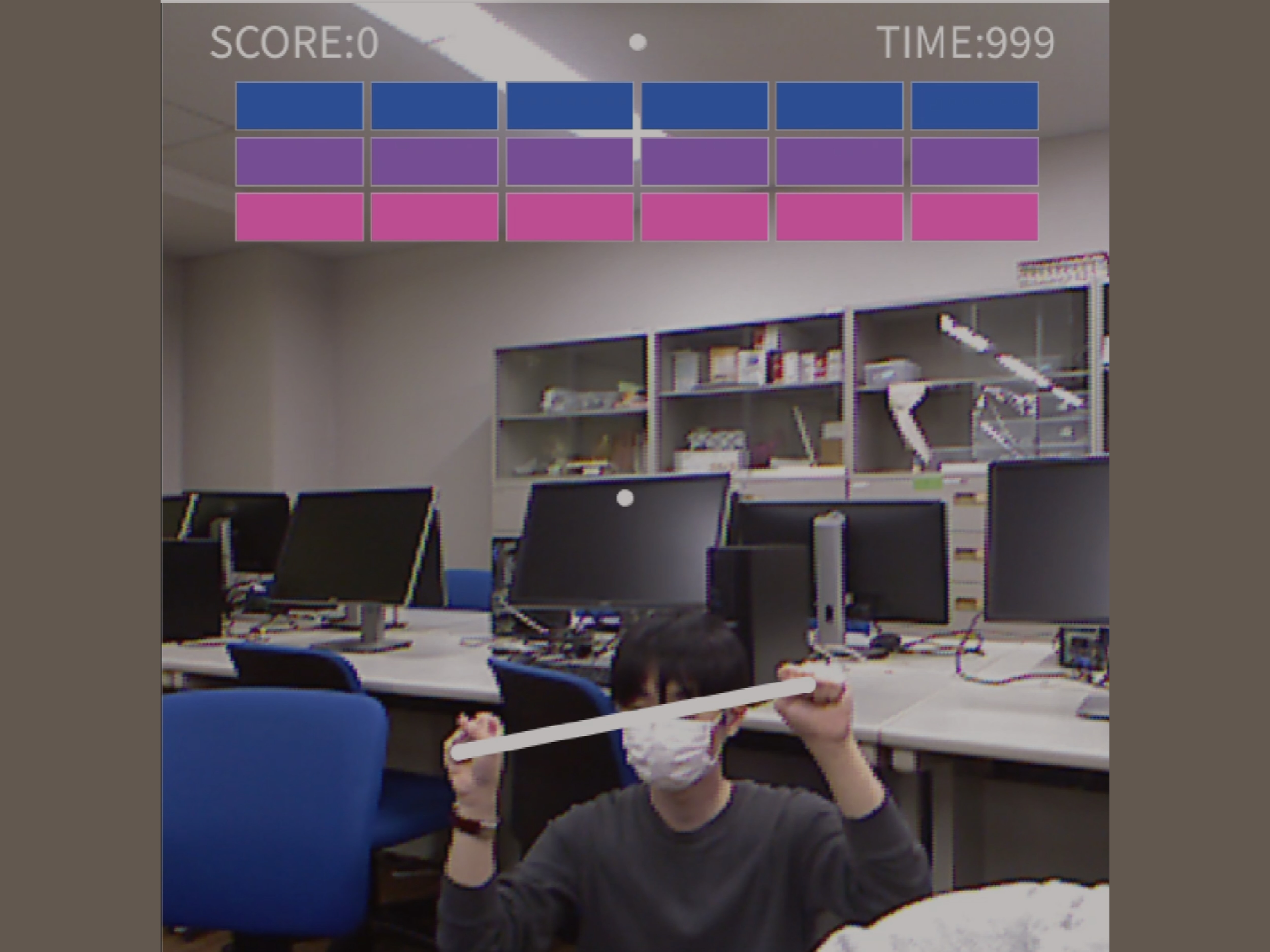 ARブロック崩し